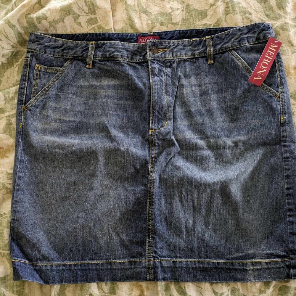 Merona jean skirt - 18 - nwt